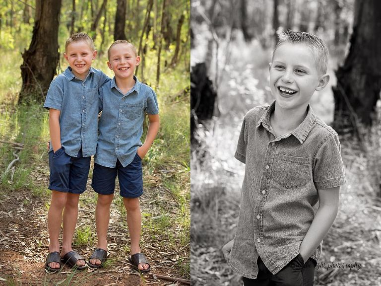 outdoors family photos at the Big Red Barn in Irene, Centurion